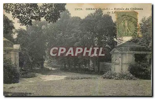 Cartes postales Orsay S et O Entree du Chateau
