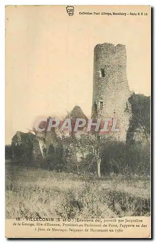 Cartes postales Villenconin S et O Environs de par Jacqueline de la Grange