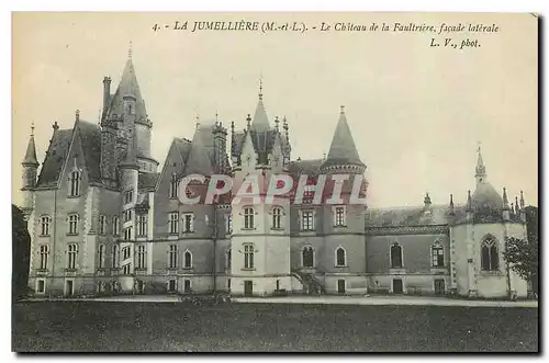 Cartes postales La Jumelliere M et L Le Chiteau de la Faurviere facade laterale