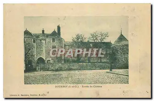 Cartes postales Dourdan S et O Entree du Chateau
