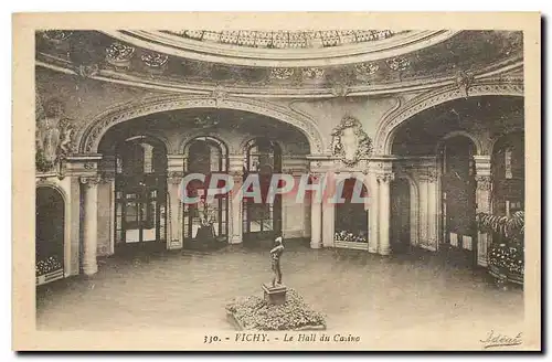 Cartes postales Vichy Le Hall du Casino