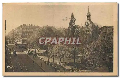 Cartes postales Toulouse Hte Gar Rue Alsace Lorraine Jardin du Capitole