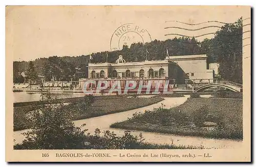 Cartes postales Bagnoles de l'Orne Le Casino du Lac