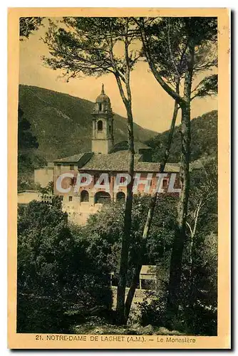 Cartes postales Notre Dame de Laghet A M Le Monastere