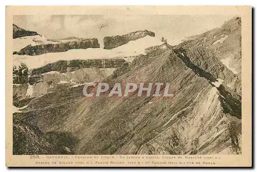 Cartes postales Gavarnie Du gauche a Droite