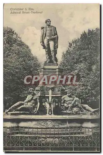 Cartes postales Colmar I Eis Admiral Bruat Denkmal
