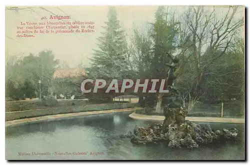 Cartes postales Avignon La Venus aux hirondelles