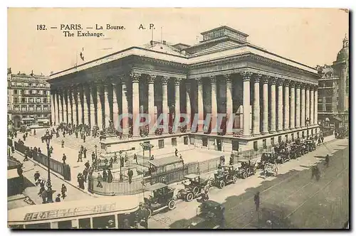 Cartes postales Paris La Bourse