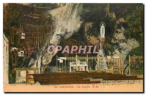 Cartes postales Lourdes La Grotte