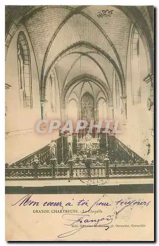 Cartes postales Grande Chartreuse La Chapelle