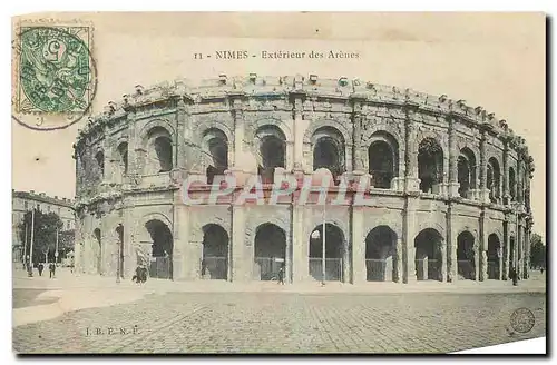 Cartes postales Nimes Exterieur des Arenes