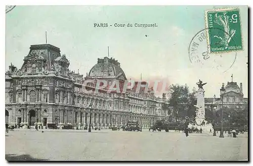 Ansichtskarte AK Paris Cour du Carrousel