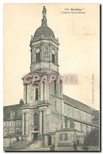 Cartes postales Rennes l'Eglise Notre Dame