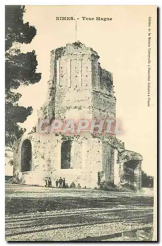 Cartes postales Nimes Tour Magne