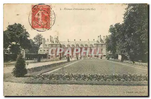 Cartes postales Chateau d'Abondant cote Est