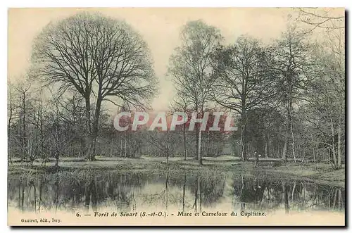 Cartes postales Foret de Senart S et O Mare et Carrefour du Capitaine