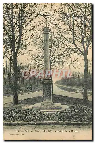 Cartes postales Foret de Senart S et O Croix de Villeroy