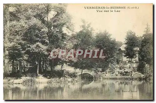 Cartes postales Verrieres le Buisson S et O Vue sur le Lac