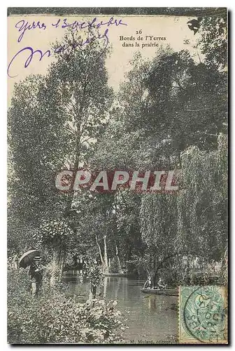 Cartes postales Bords de l'Yerres dans la prairie