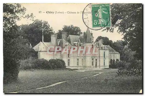 Ansichtskarte AK Clery Loiret Chateau de l'Emerillon