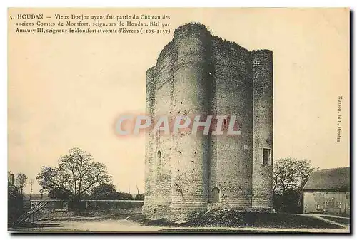 Ansichtskarte AK Houdan Vieux Donjon ayant fait partie du Chateau
