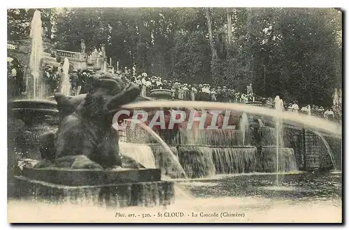 Ansichtskarte AK St Cloud La Cascade Chimere