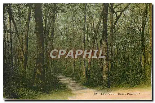 Cartes postales Saint Cloud Dans le Parc