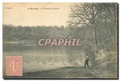 Ansichtskarte AK Meudon l'Etang de Villebon