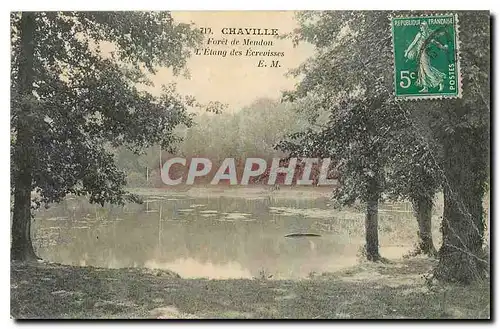 Cartes postales Chaville Foret de Meudon l'Etang des Ecrevisses