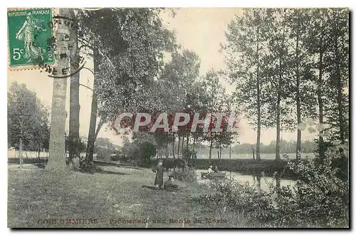 Ansichtskarte AK Coulommiers Promenade aux Bords du Morin