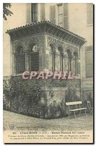 Cartes postales Athis Mons Maison romane