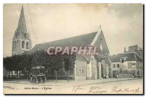 Cartes postales Athis Mons L'eglise