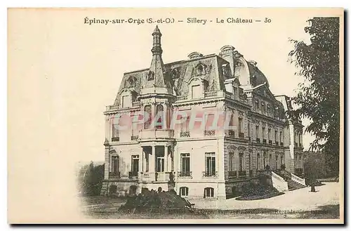 Cartes postales Epinay sur Orge Chateau de Sillery Le chateau
