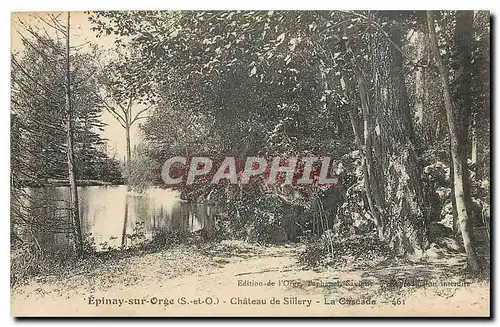 Cartes postales Epinay sur Orge S et O Chateau de Sillery La Cascade