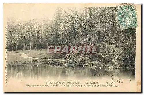 Cartes postales Villemoisson sur Orge Les Rochers