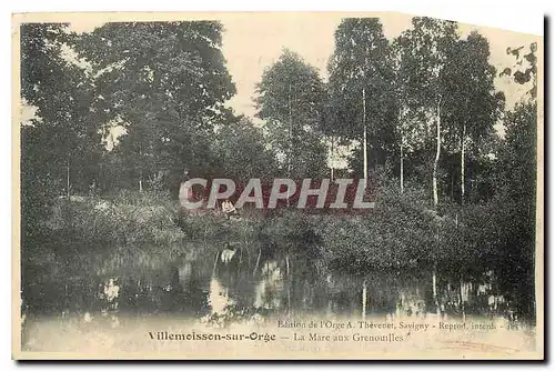 Cartes postales Villemoisson sur Orge La Mare aux Grenouilles