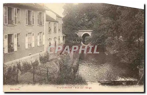 Cartes postales Viry Chatillon Vue sur l'Orge