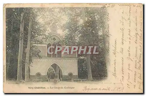 Cartes postales Viry Chatillon La Chapelle Gothique