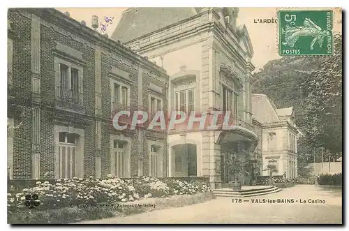 Cartes postales Vals les Bains Le Casino