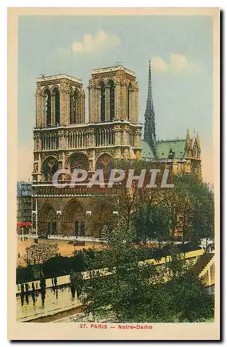 Cartes postales Paris Notre Dame