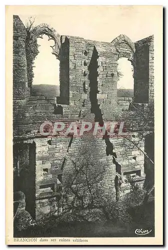 Cartes postales Brancion dans ses ruines celebres
