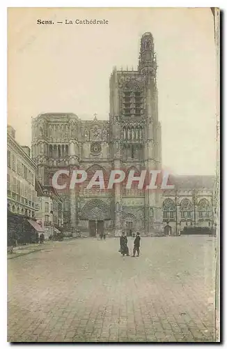 Cartes postales Sens La Cathedrale