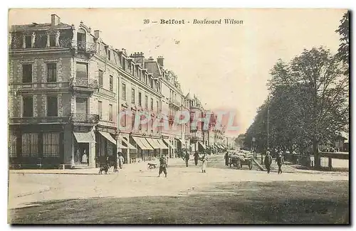 Cartes postales Belfort Boulevard Wilson