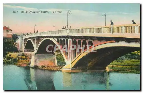 Cartes postales Saint Just sur Loire Le Pont