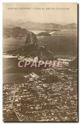 Cartes postales Rio de Janeiro Visto de allo do Corcovado
