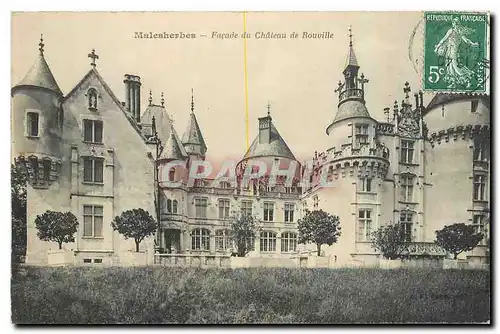 Ansichtskarte AK Malesherbes Facade du Chateau de Rouville