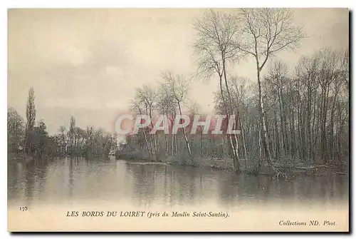 Ansichtskarte AK Les Bords du Loiret pres du Moulin Saint Santin