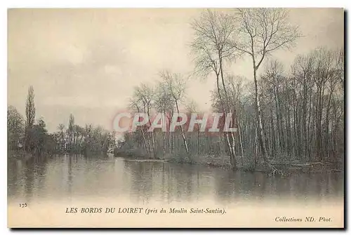 Cartes postales Les Bords du Loiret pres du Moulin Saint Santin