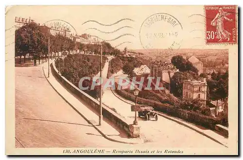 Cartes postales Angouleme Remparts Desaix et les Rotondes