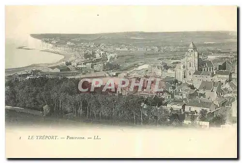 Cartes postales Le Treport Panorama